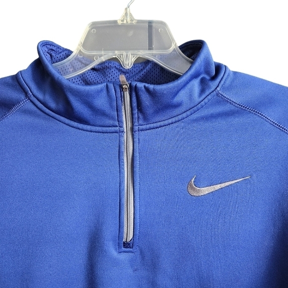 Nike Mens Therma-Fit Pullover Blue/Gray Sz XXL - Picture 3 of 6